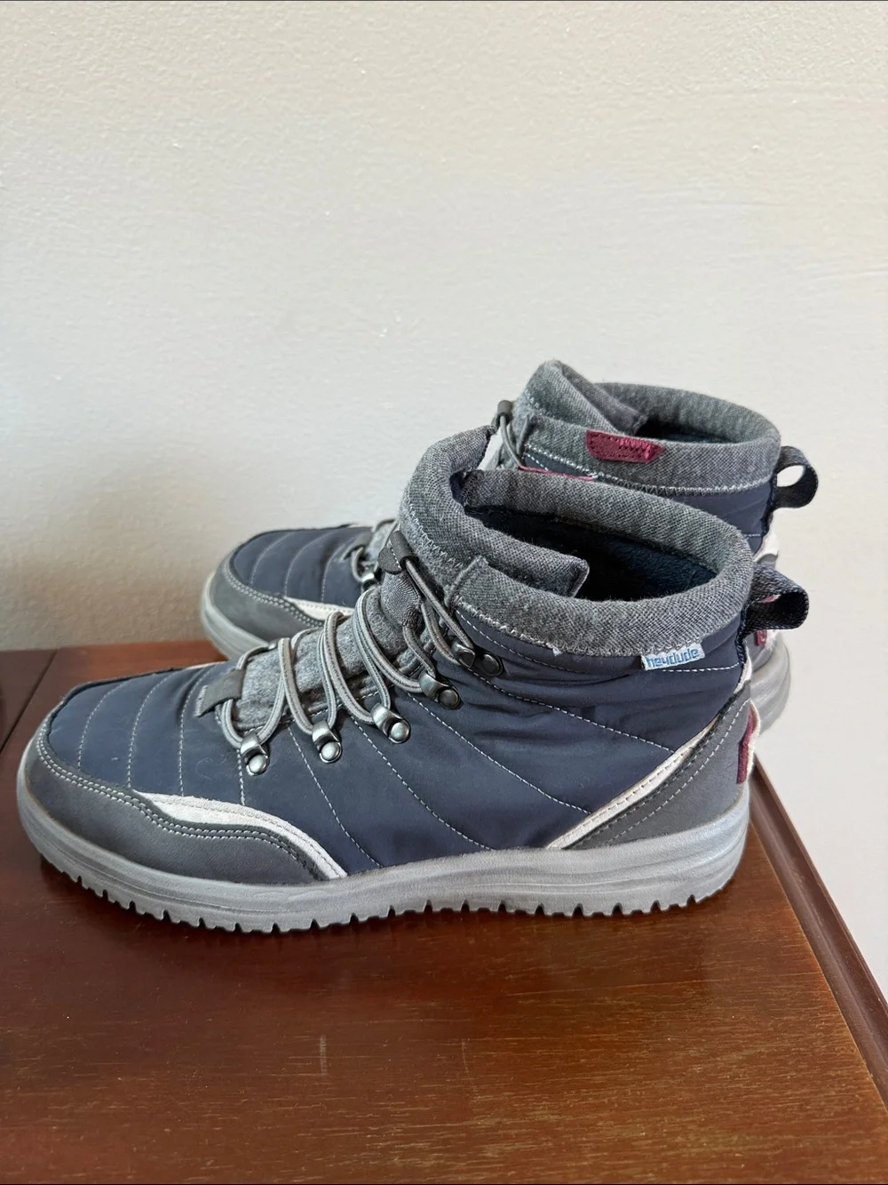 Hey Dude Men's Charlie Boots - Gray